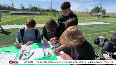 Millard West soccer team writes encouraging letters to Omaha's zoo staff