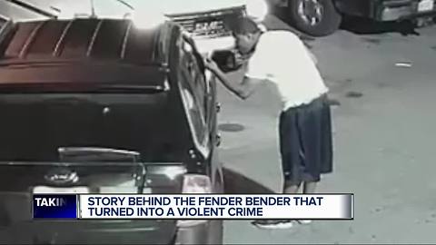 Story behind fender bender that turned into violence