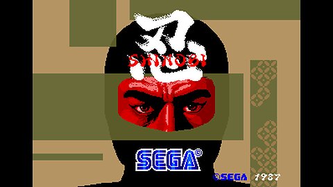 Streaming Shinobi 1 by SEGA for MAME Arcade emulator.