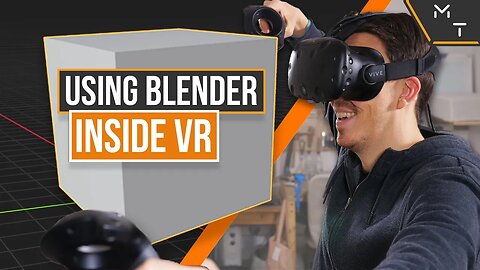 Using Blender In VR Is Awesome | My Virtual Reality 3D Modelling Workflow.