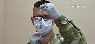 Nellis Air Force Base begins administering COVID-19 vaccine