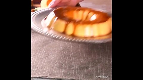 Pumpkin flan