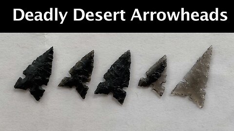 Making the Deadly Desert Side Notched Arrowhead