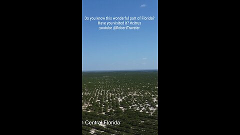 Do you know this wonderful part of Florida? Have you visited it? #florida #citrus #travel