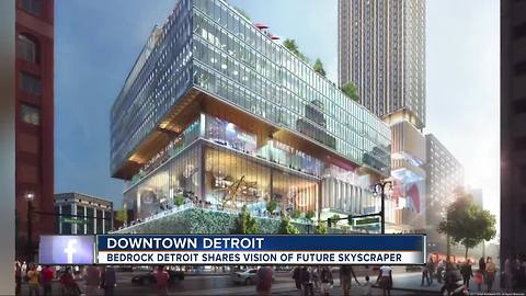 Bedrock Detroit shares vision of future skyscraper