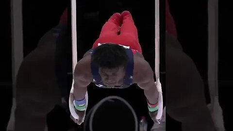 Fred Richards on Rings - 2023 Gymnastics Worlds AA #shorts