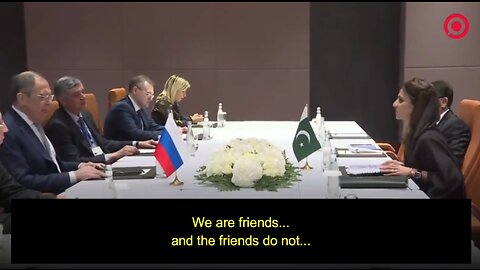 HOT-MIC: Russian FM Lavrov with Pakistan’s Minister of State for Foreign Affairs