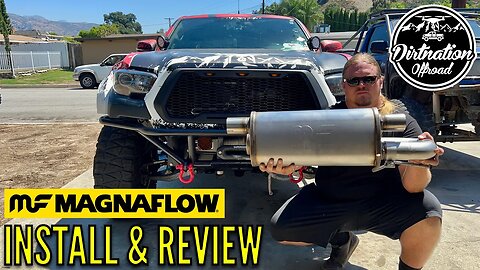 EASY and Quick Install! Magnaflow Overland Series Exhaust, 2017 Toyota Tacoma