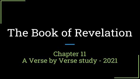 Revelation Chapter 11