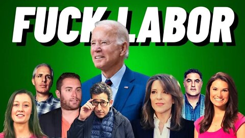 The People Who SOLD US HARM REDUCTION | Joe Biden Union Busting | Progressives SOLD Labor Out