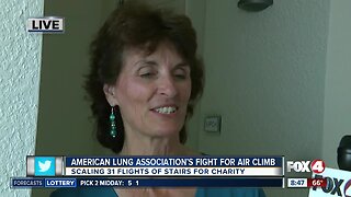 Annual Fight for Air Climb raises money for lung disease research in Southwest Florida