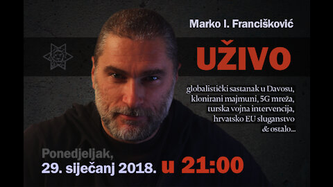 10. facebook javljanje: Davos, 5G, Turska, hrvatsko EU sluganstvo... (29.01.2018.)