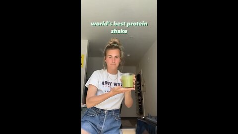 "best protein shake in the world ......!