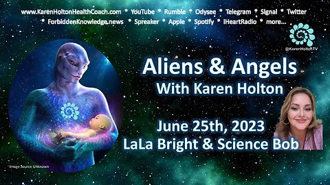 Aliens & Angels June 25, 2023 LaLa Bright & Science Bob