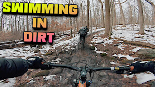 Alpine NJ MTB - Snowy Weather