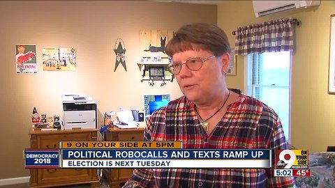 Political robocalls and texts ramp up ahead of election