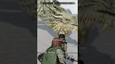 paarthurnax is a dragon?