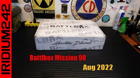 Battlbox Mission 90 August 2022 Unboxing