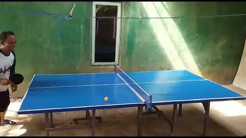 cari keringat buat nambah imun || tenis meja