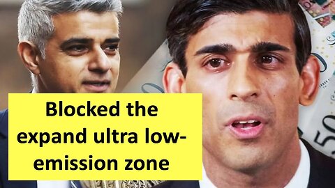 Downing Street BLOCK Sadiq Khan’s ULEZ