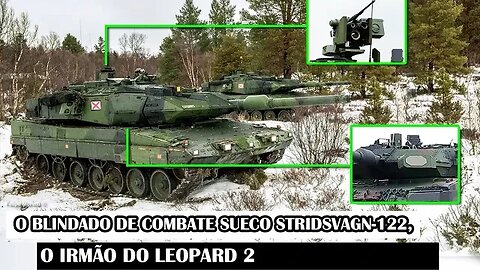 O Blindado De Combate Sueco Stridsvagn-122, O Irmão Do Leopard 2