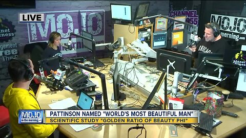 Mojo in the Morning: Robert Pattinson named world's most beautiful man