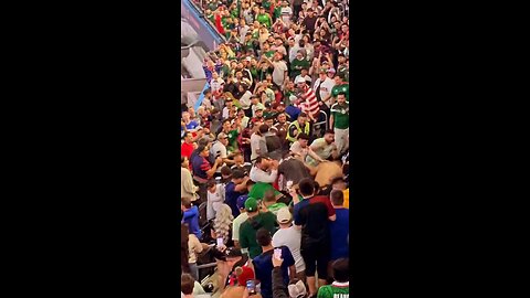 USA vs Mexico SOCCER FIGHT!!!