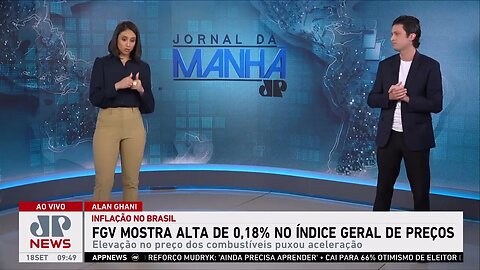 FGV mostra alta de 0,18% no índice geral de preços; Alan Ghani explica