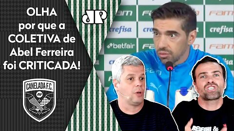 "É REVOLTANTE! A IMPRENSA É..." Coletiva de Abel Ferreira é CRITICADA após Palmeiras x Goiás!