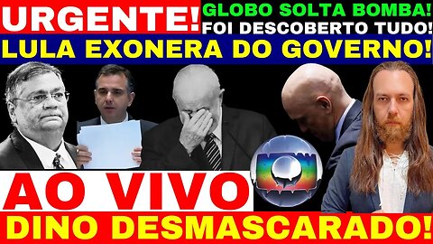 EXONERAÇÃO NO GOVERNO AGORA ENVOLVIDO NO FURTO DAS ARM4S DINO DESMASCARADO AO VIVO GLOBO SOLTA B0MB0