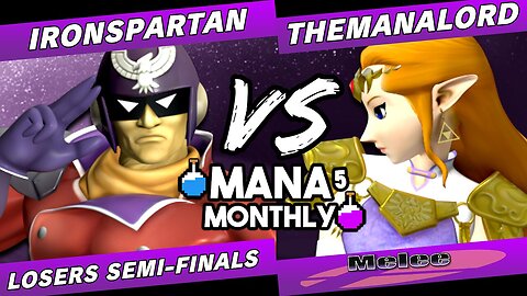 Mana Monthly 5 - IronSpartan (Captain Falcon) vs TheManaLord (Zelda) Smash Melee Tournament