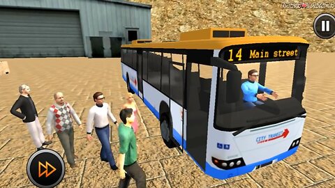 Uphill Offroad Bus Driving Simulator - Android GamePlay