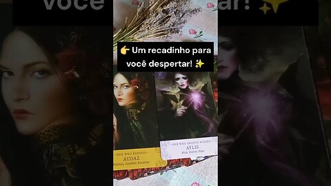 é hora de despertar com o tarot #conselhodotarot