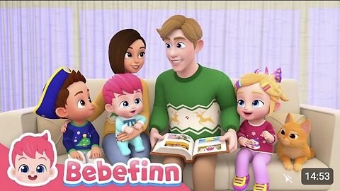 Merry Christmas 🎅 Bebe fin play Stories and song for kids