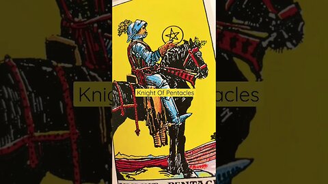 Knight of Pentacles #shorts #learntarot