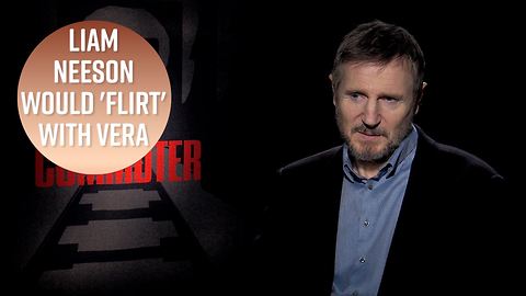 Does Liam Neeson have a crush on Vera Farmiga?