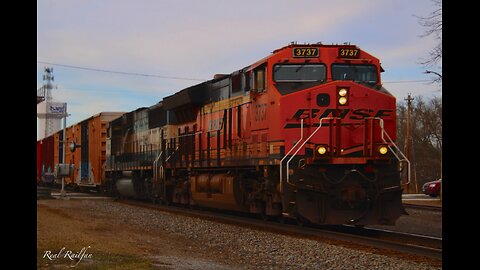 Two Near Misses… UP Grain Train, KCS, Executive Unit and BNSF - Hinckley Sub