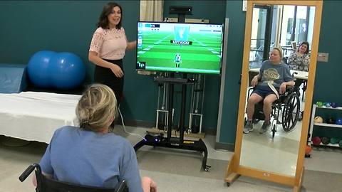 High-tech equipment helping physical therapy patients