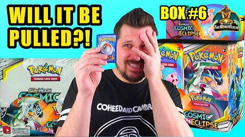 Cosmic Eclipse Booster Case (Box 6) | Charizard Hunting | Pokemon Opening