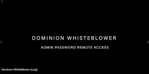 Dominion Whistle Blower BIOS Leak!