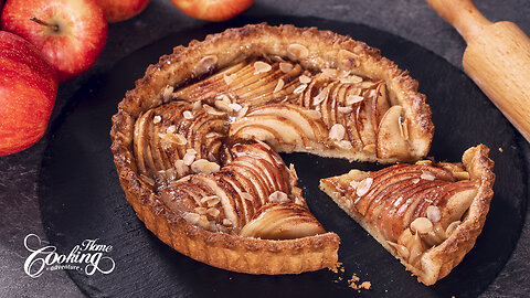 Easy Almond Apple Tart