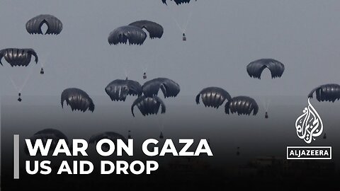 US aid drop: C-17 planes deliver 80,000 meals to Gaza