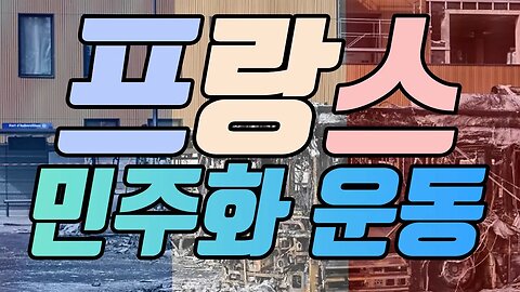 프랑스 민주화 운동! 에 대한 생각