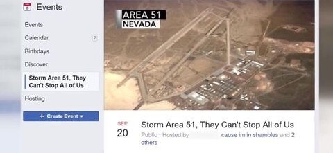 Controversy swirls, plans form after Storm Area 51 temporarily taken down