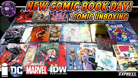 New COMIC BOOK Day - Marvel & DC Comics Unboxing May 24, 2023 - New Comics This Week 5-24-2023