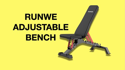 Runwe Adjustable Weight Bench Review