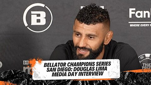 Bellator Champions Series San Diego Douglas Lima Pre Fight Interview