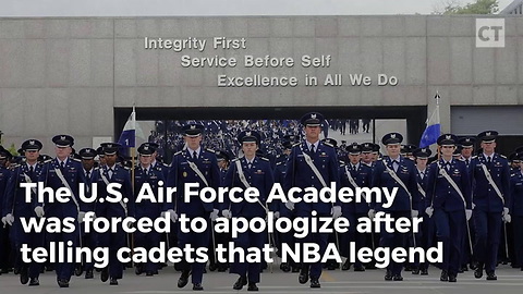 Air Force Academy Apologizes for Praising Michael Jordan