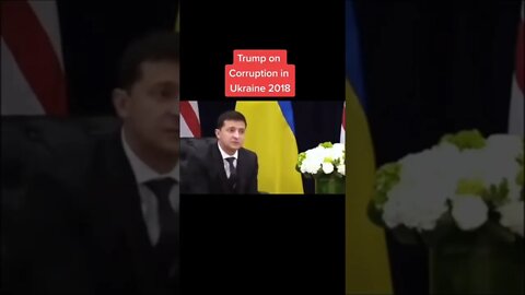 Trump and Zelensky about the corruption in Ukraine