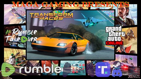 Official Rockstar GTAO Newswire, then GTAO - Transform Races Week: Friday